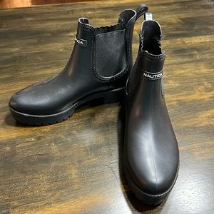 Nautica Black Winter & Rain Boots
